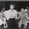 Nancy Walker, Dick Williams, and cast in the stage production Copper and Brass