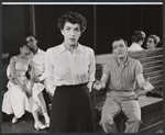 Nancy Walker, Dick Williams, and cast in the stage production Copper and Brass