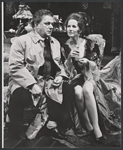 Charles Durning and Julie Harris in the stage production The Au Pair Man