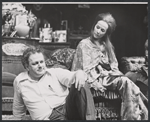 Charles Durning and Julie Harris in the stage production The Au Pair Man