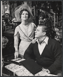 Julie Harris and Charles Durning in the stage production The Au Pair Man