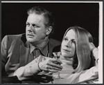Charles Durning and Julie Harris in the stage production The Au Pair Man