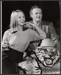 Julie Harris and Charles Durning in the stage production The Au Pair Man