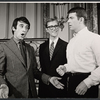 Keith Baxter, Rik Pierce, and Robert Reed in the stage production Avanti!