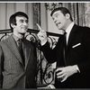 Keith Baxter and Robert Reed in the stage production Avanti!