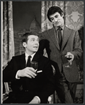 Robert Reed and Keith Baxter in the stage production Avanti!