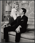 Jennifer Hilary and Robert Reed in the stage production Avanti!