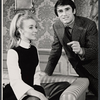 Jennifer Hilary and Keith Baxter in the stage production Avanti!