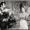 Keith Baxter and Betsy von Furstenberg in the stage production Avanti!