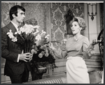 Keith Baxter and Betsy von Furstenberg in the stage production Avanti!