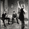 Robert Reed, Keith Baxter, and Jennifer Hilary in the stage production Avanti!