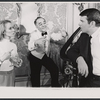 Jennifer Hilary, Loreto Caringi, and Robert Reed in the stage production Avanti!
