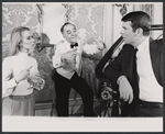 Jennifer Hilary, Loreto Caringi, and Robert Reed in the stage production Avanti!