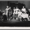 Paul Benedict, Michael Lombard, Doris Roberts, Cynthia Harris, F. Murray Abraham, Emory Bass, Henry Sutton, and J. Frank Lucas in the stage production Bad Habits