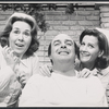 Doris Roberts, Michael Lombard, and Cynthia Harris in the stage production Bad Habits