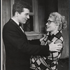Sydney Chaplin and Judy Holliday in the stage production Bells Are Ringing