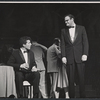 Sydney Chaplin and George S. Irving in the stage production Bells Are Ringing