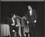Sydney Chaplin and George S. Irving in the stage production Bells Are Ringing