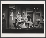 Jean Stapleton, Judy Holliday, and Dort Clark in the stage production Bells Are Ringing