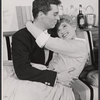 Sydney Chaplin and Judy Holliday in the stage production Bells Are Ringing