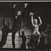 Judy Holliday and dancers in the stage production Bells Are Ringing