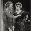 Leora Dana and Kathleen Maguire in the stage production The Best Man