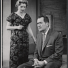 Kathleen Maguire and Frank Lovejoy in the stage production The Best Man