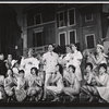 George S. Irving and ensemble in the stage production Bravo Giovanni