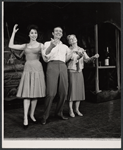 Michele Lee, Cesare Siepi and Maria Karnilova in the stage production Bravo Giovanni