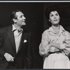 Cesare Siepi and Michele Lee in the stage production Bravo Giovanni