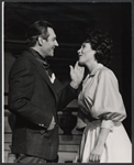 Cesare Siepi and Michele Lee in the stage production Bravo Giovanni