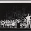 George S. Irving [right] and ensemble in the stage production Bravo Giovanni