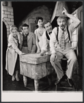 Maria Karnilova, Arnold Soboloff, Michele Lee, Cesare Siepi and David Opatoshu in the stage production Bravo Giovanni