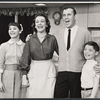 Susan Watson, Marijane Maricle, Paul Lynde, and Johnny Borden in the stage production Bye Bye Birdie