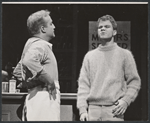 Unidentified actor and Michael J. Pollard in the stage production Bye Bye Birdie