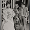 Chita Rivera, Kay Medford, and Dick Van Dyke in the stage production Bye Bye Birdie