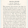 Edith Evans as the Nurse in 'Romeo and Juliet',