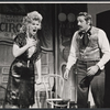 Karen Morrow and Carmine Caridi in the 1968 revival of the stage production Carnival!