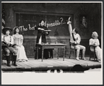 Maureen Brennan, Lewis J. Stadlen, Sam Freed and Mark Baker in the 1974 revival of the stage production Candide