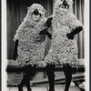 Renee Semes and Carolann Page in the 1974 revival of the stage production Candide