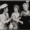 Susan Watson, Eileen Christy, and Benay Venuta in the stage revival Carousel