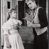 Linda Howe and Harve Presnell in the stage revival Carousel