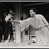 David Steinberg and Louis Gossett in the stage production Carry Me Back to Morningside Heights