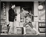 David Steinberg and Cicely Tyson in the stage production Carry Me Back to Morningside Heights