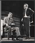 Van Heflin [right] and unidentified in the stage production A Case of Libel