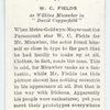 W. C. Fields as Wilkins Micawber in 'David Copperfield'.