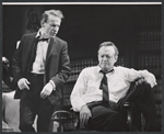 Joseph Julian and Van Heflin in the stage production A Case of Libel