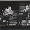 John Randolph and Van Heflin in the stage production A Case of Libel