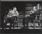 John Randolph and Van Heflin in the stage production A Case of Libel