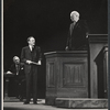 Sidney Blackmer, Van Heflin and Larry Gates in the stage production A Case of Libel